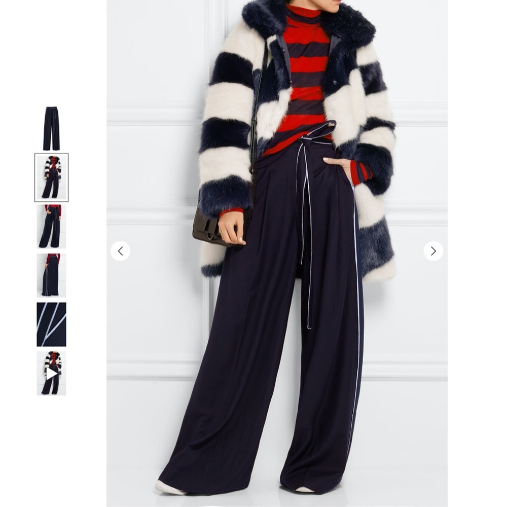 J Crew Collection Jitney Wide Leg Pants NWT